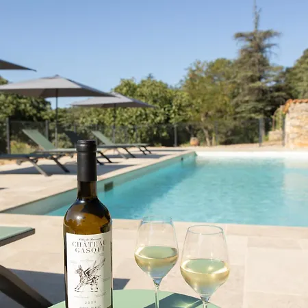 Gites De Chateau Gasqui Gonfaron Exterior photo